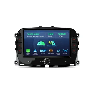 Fiat 500 2016-2019 | Android OS | 7 inch | 4GB/128GB/8Core | Multimedija Xtrons IAH74500FL