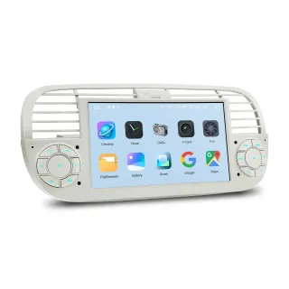 Fiat 500 2007-2015 | Android 14 | 7 inch QLED | 8GB/256GB/8Core Snapdragon 665 | Multimedija Xtrons IQ7450FLCP