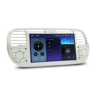 Fiat 500 2007-2015 | Android 14 | 7 inch QLED | 8GB/256GB/8Core Snapdragon 665 | Multimedija Xtrons IQ7450FLCP
