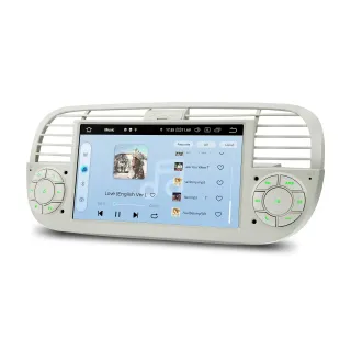 Fiat 500 2007-2015 | Android 14 | 7 inch QLED | 8GB/256GB/8Core Snapdragon 665 | Multimedija Xtrons IQ7450FLCP