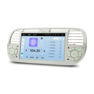 Fiat 500 2007-2015 | Android 14 | 7 inch QLED | 8GB/256GB/8Core Snapdragon 665 | Multimedija Xtrons IQ7450FLCP