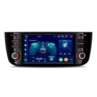 Fiat Punto / Linea 2012-2016 | Android 14 | 6.2 inch | 4GB/64GB/8Core| Multimedija Xtrons PX64GPFLGS