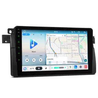 BMW E46 | Rover 75 | Android 14 | 9 inch QLED | 8GB/128GB/8Core | Multimedija Xtrons IMHP9446B