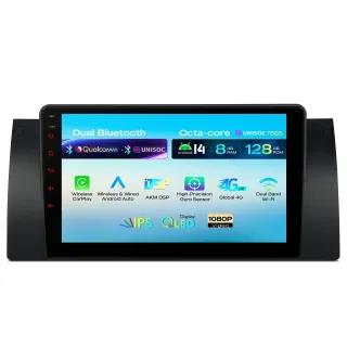 BMW X5 E53 | Android 14 | 10.25 inch QLED | 8GB/128GB/8Core | Multimedija Xtrons IMHP9453B