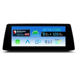 BMW E60 E61 CCC | Android OS | 10.25 inch | 8GB/128GB/8Core Snapdragon 662 | Multimedija Xtrons QBBH14CCB12E60