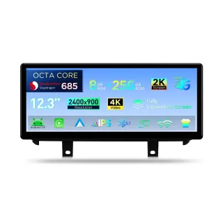 BMW X5 F15 X6 E16 EVO | Android 14 | 12.3 inch | 8GB/256GB/8Core Snapdragon 685 | Multimedija Xtrons QWBX24EVB12X5N