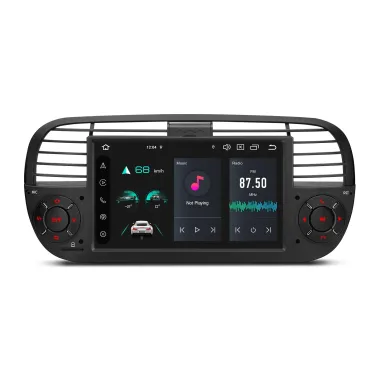 Fiat 500 2007-2015 | Android 14 | 7 inch | 4GB/64GB/8Core | Multimedija Xtrons PX7450FBLGS