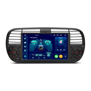 Fiat 500 2007-2015 | Android 14 | 7 inch | 4GB/64GB/8Core | Multimedija Xtrons PX7450FBLGS