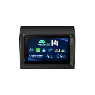 Fiat Ducato / Peugeot Boxerer / Citroen Jumper | Android 14 | 7 inch | 4GB/64GB/8Core | Multimedija Xtrons PX74DTFLGS