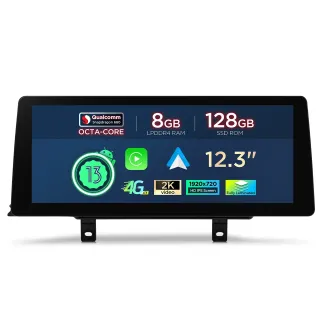 BMW 3/4 Serija nuo 2018 EVO | Android 14 | 12.3 inch | 8GB/128GB/8Core Snapdragon 680 | Multimedija Xtrons QGB24EVB12THL