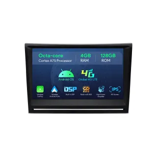 Porsche 911 997 Cayman 987 Boxster 987 8 colio Android multimedija 4GB 128GB