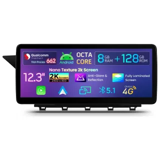 MB CLK X204 NTG 4.0 | Android OS | 12.3 inch | 8GB/128GB/8Core Snapdragon 662 | Multimedija Xtrons QBMH2440M12GLK40L