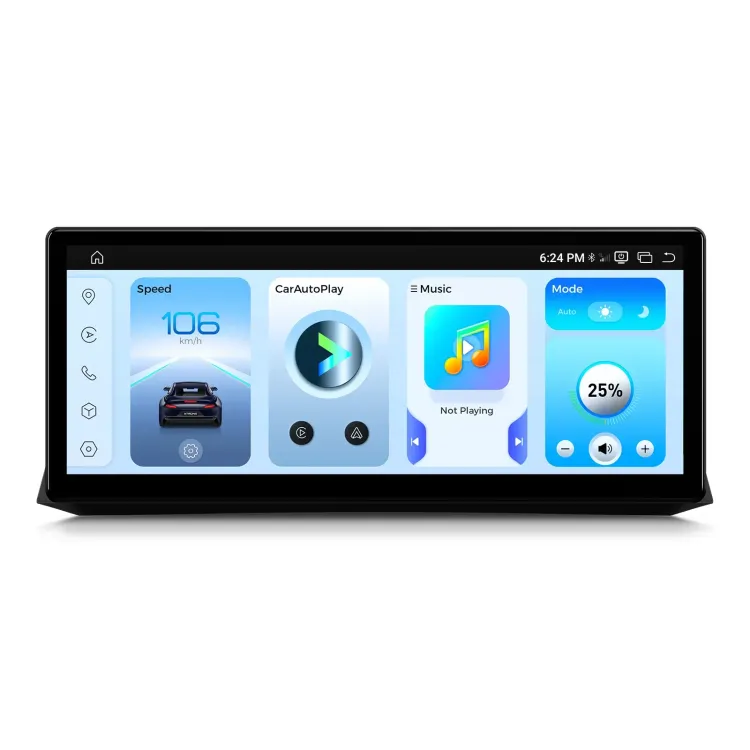 BMW E60 E61 CIC | Android 14 | 12.3 inch | 8GB/256GB/8Core Snapdragon 685 | Multimedija Xtrons QWBX24CIB12E60