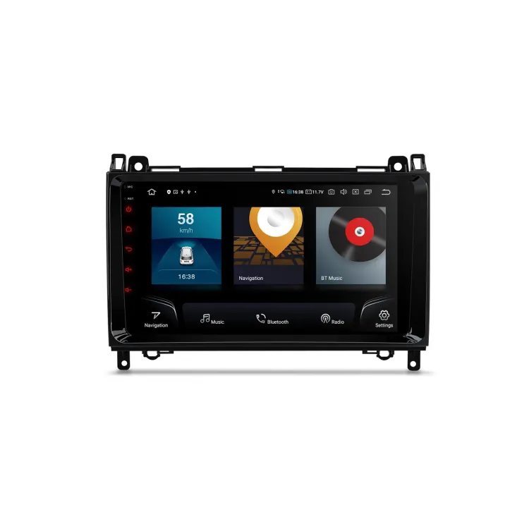 MB A / B / Vito / Sprinter | Android 13 | 9 inch | 8GB/256GB/8Core Snapdragon 665 | Multimedija Xtrons IQP92M245P