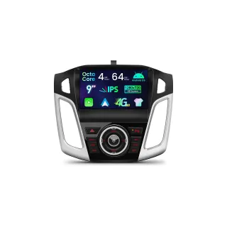 Ford Focus 2012-2017 | 9 coliai | 4GB/64GB/8 Cores | Android OS | Multimedija Xtrons IDP90FSFB