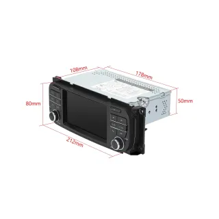 Chrysler / Jeep / Dodge | 5 inch | 4GB/64GB/8 Cores | Android 14 | Multimedija Xtrons PX54WRJLGS