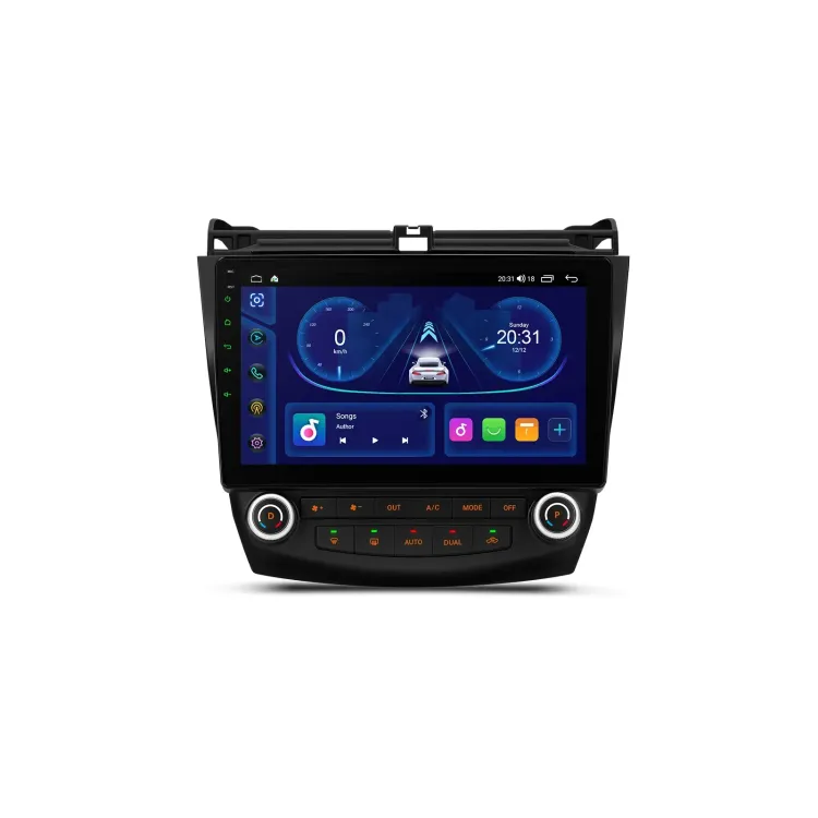 Honda Accord 2003–2007 10.1 colio Android multimedija 2GB 64GB CarPlay Android Auto