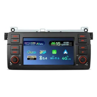 BMW E46 | Rover 75 | Android 15 | 7 inch QLED | 6GB/128GB/8Core | Multimedija Xtrons UAH7546BL