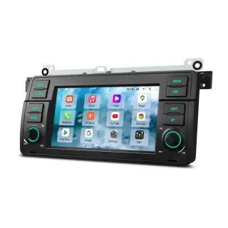 BMW E46 | Rover 75 | Android 15 | 7 inch QLED | 6GB/128GB/8Core | Multimedija Xtrons UAH7546BL