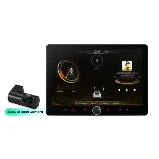 Universali 1-DIN Standarto Multimedija  | Android 14 | 10.1 inch QLED | 2GB/64GB/8Core | Multimedija Xtrons DD129S