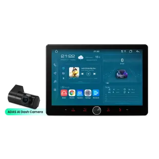 Universali 1-DIN Standarto Multimedija  | Android 14 | 10.1 inch QLED | 2GB/64GB/8Core | Multimedija Xtrons DD129S