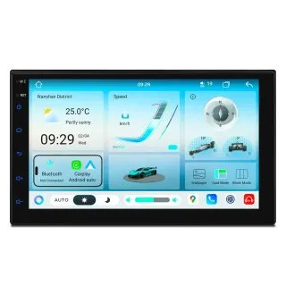 Universali 2-DIN Standarto Multimedija  | Android 15 | 7 inch QLED | 8GB/128GB/8Core | Multimedija Xtrons TIMH700L