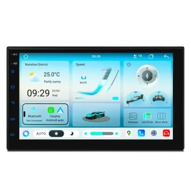 Universali 2-DIN Standarto Multimedija  | Android 15 | 7 inch QLED | 8GB/128GB/8Core | Multimedija Xtrons TIMH700L