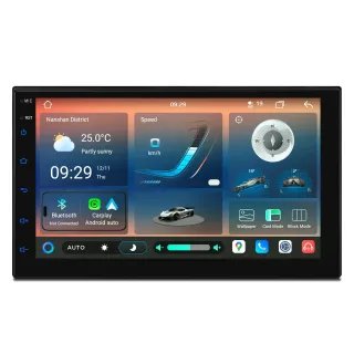 Universali 2-DIN Standarto Multimedija  | Android 15 | 7 inch QLED | 8GB/128GB/8Core | Multimedija Xtrons TIMH700L
