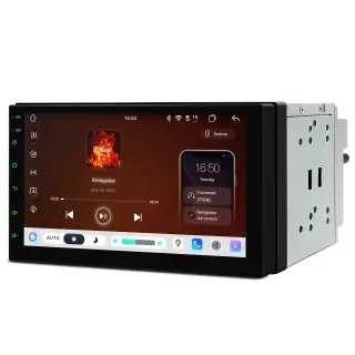 Universali 2-DIN Standarto Multimedija  | Android 15 | 7 inch QLED | 8GB/128GB/8Core | Multimedija Xtrons TIMH700L