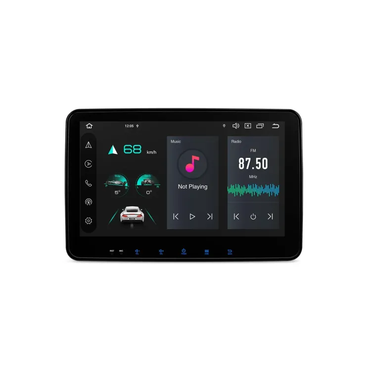 Universali 2-DIN Standarto Multimedija  | Android 14 | 10.1 inch | 4GB/64GB/8Core | Multimedija Xtrons TX123GS