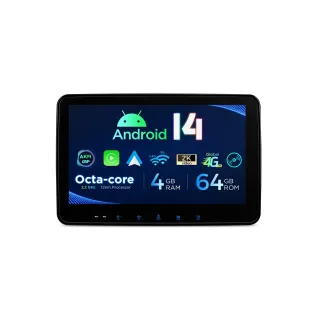 Universali 2-DIN Standarto Multimedija  | Android 14 | 10.1 inch | 4GB/64GB/8Core | Multimedija Xtrons TX123GS
