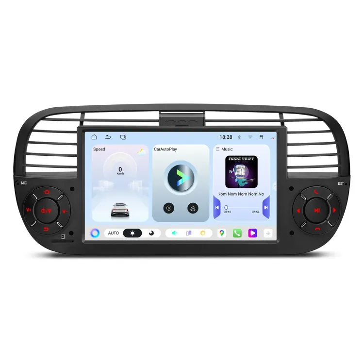 Fiat 500 2007-2015 | Android 15 | 7 inch | 4GB/64GB/8Core | Multimedija Xtrons UA7550FLB
