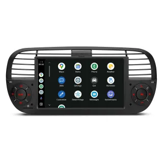Fiat 500 2007-2015 | Android 15 | 7 inch | 4GB/64GB/8Core | Multimedija Xtrons UA7550FLB
