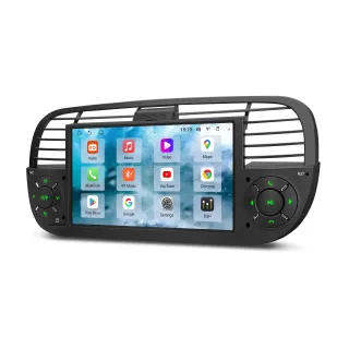 Fiat 500 2007-2015 | Android 15 | 7 inch | 4GB/64GB/8Core | Multimedija Xtrons UA7550FLB