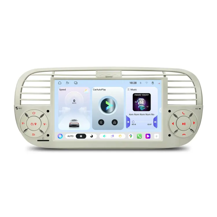 Fiat 500 2007-2015 | Android 15 | 7 inch | 4GB/64GB/8Core | Multimedija Xtrons UA7550FLC