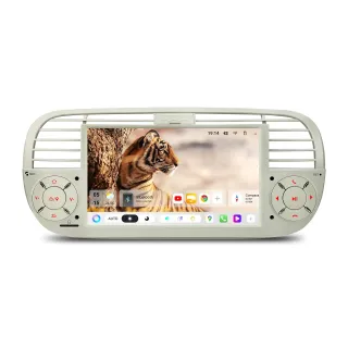 Fiat 500 2007-2015 | Android 15 | 7 inch | 4GB/64GB/8Core | Multimedija Xtrons UA7550FLC