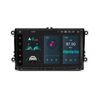 Volkswagen / Škoda / SEAT | Android 16 | 9 inch QLED | 4GB/64GB/8Core | Multimedija Xtrons IP96MTVDABL