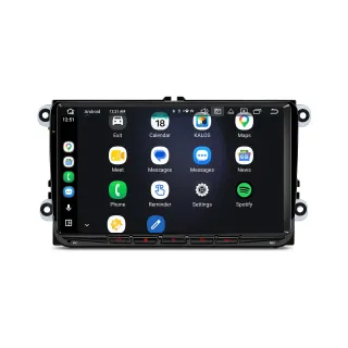 Volkswagen / Škoda / SEAT | Android 16 | 9 inch QLED | 4GB/64GB/8Core | Multimedija Xtrons IP96MTVDABL