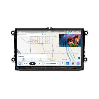 Volkswagen / Škoda / SEAT | Android 16 | 9 inch QLED | 4GB/64GB/8Core | Multimedija Xtrons IP96MTVDABL
