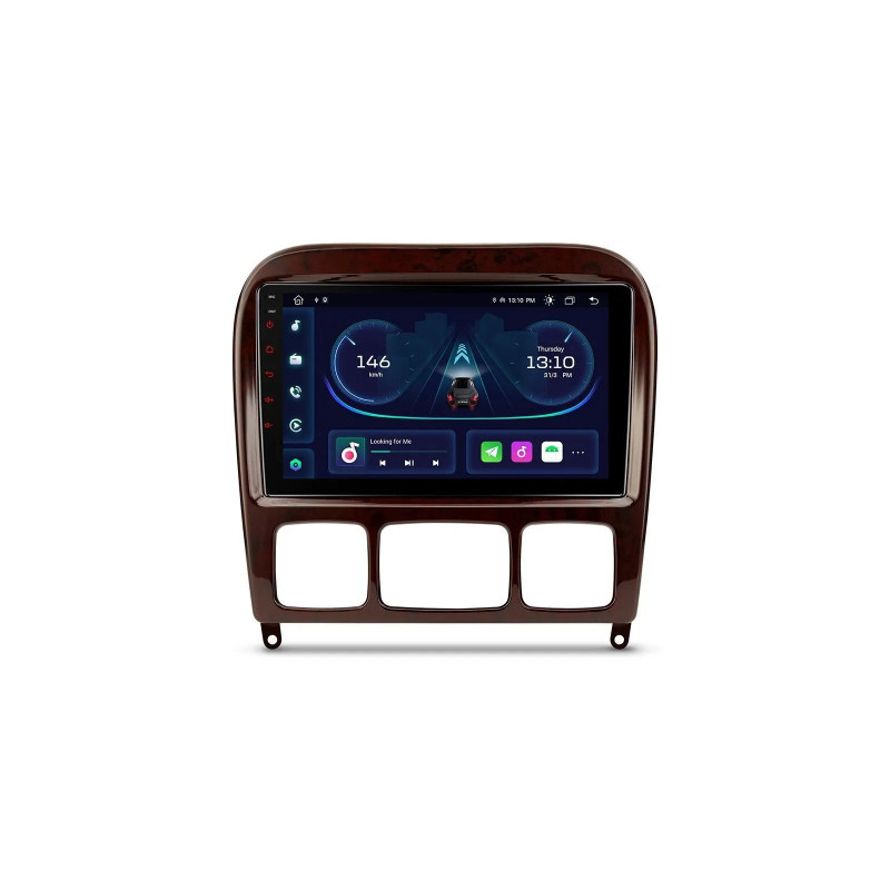 MB S KLASĖS W220 9 COLIŲ ANDROID 12 MULTIMEDIJA XTRONS IAP92M220