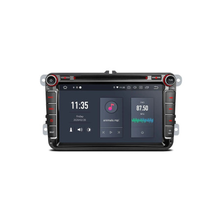 VOLKSWAGEN / ŠKODA / SEAT 8 COLIŲ ANDROID 10 MULTIMEDIJA PQ80UNV