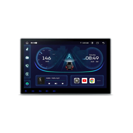 UNIVERASILI 2-DIN SUKIOJAMU 10.1 COLIO EKRANU ANDROID 13 MULTIMEDIJA TIE124