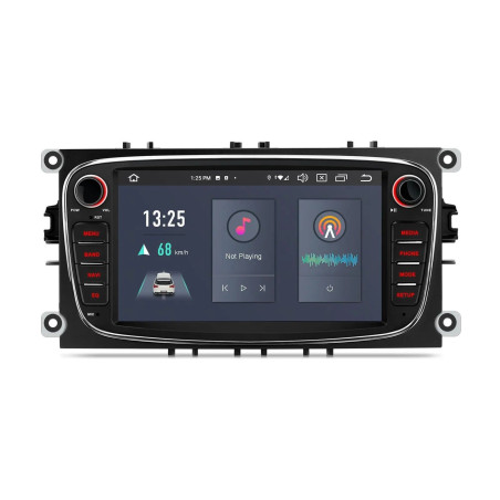 FORD FOCUS/S-MAX/C-MAX/MONDEO/GALAXY 7 COLIŲ ANDROID 13 MULTIMEDIJA PX72FSFBL