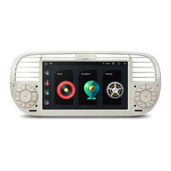 FIAT 500 2007-2015 7 COLIŲ ANDROID 13 MULTIMEDIJA XTRONS IA7250FLCS