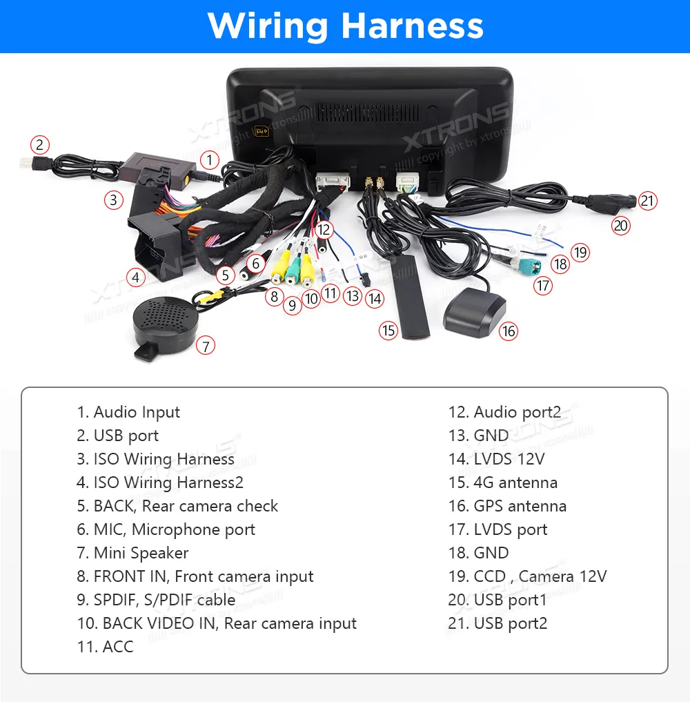 MB B W246 / E A207 NTG 5.0/5.1/5.2 | Android 14 | 10.25 inch | 4GB/64GB/8Core | Multimedija Xtrons QAMS1450M12BL