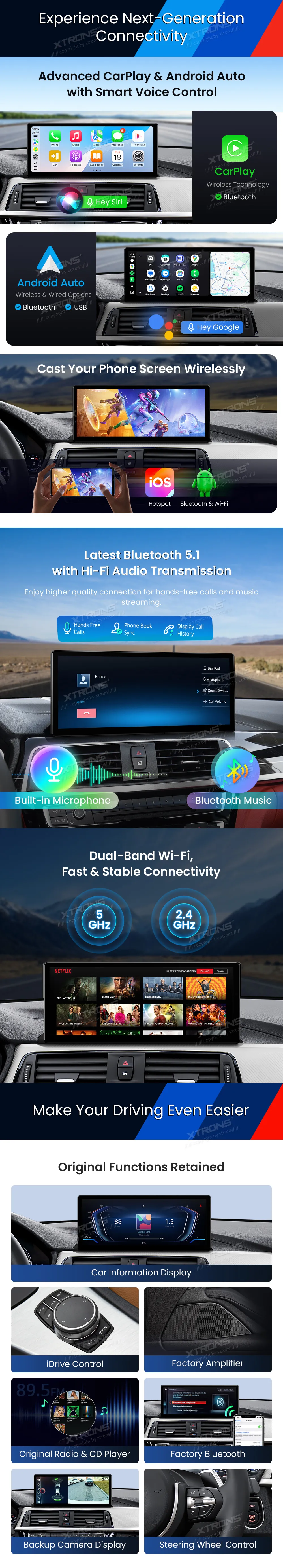 BMW 3/4 Serija nuo 2018 EVO | Android 14 | 12.3 inch | 8GB/256GB/8Core Snapdragon 685 | Multimedija Xtrons QWBX24EVB12THL