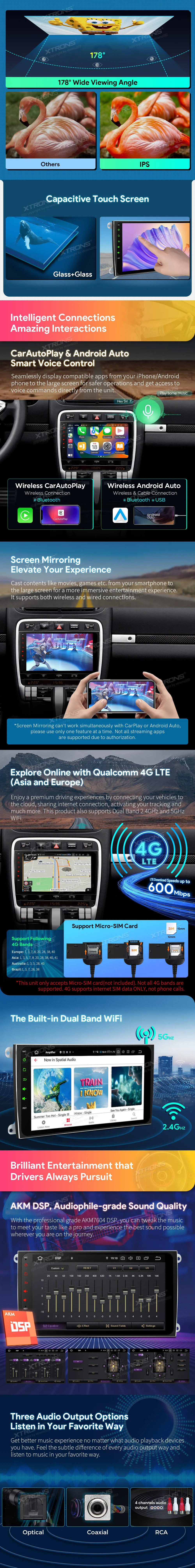 9 colio Android multimedija Porsche Cayenne 2003–2010 su 8GB RAM, 256GB atmintimi, 4G LTE, CarPlay ir DSP garso sistema.