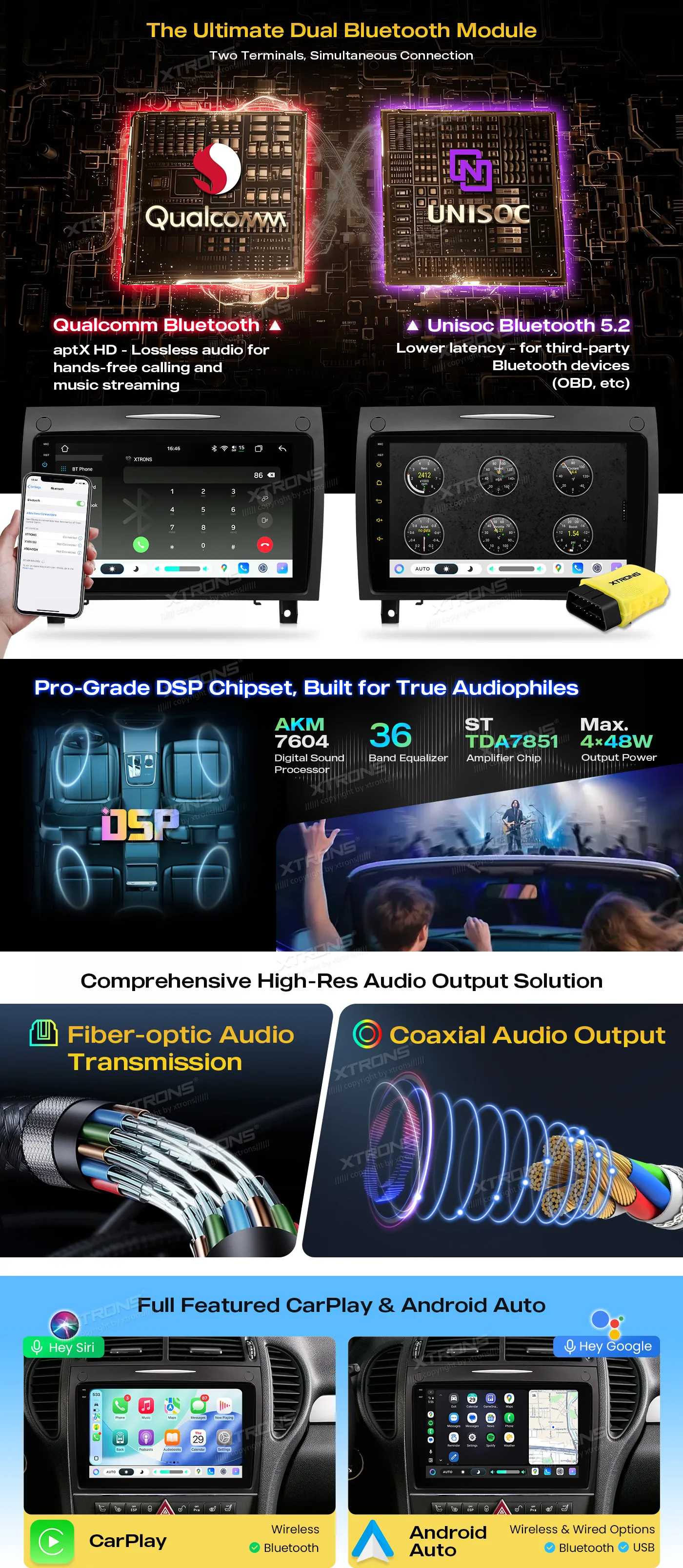 MB SLK R171 2004-2011 | Android 14 | 9 inch QLED | 8GB/128GB/8Core | Multimedija Xtrons IMHP94M350