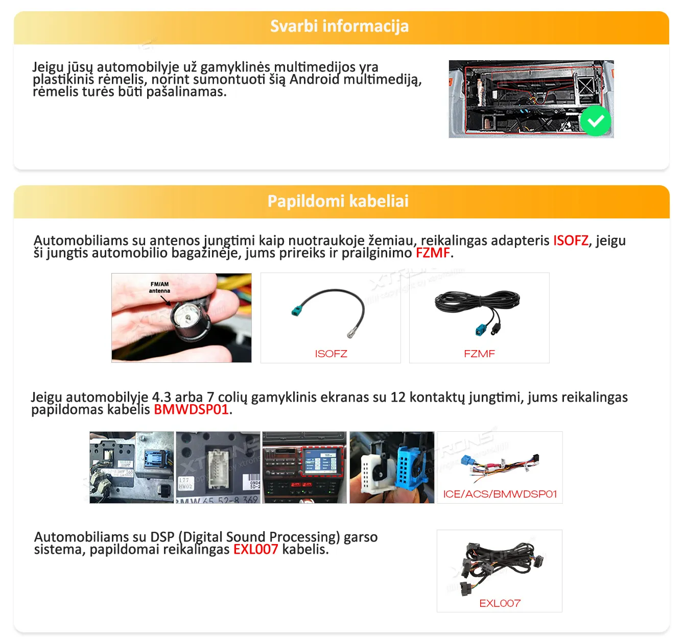 BMW X5 E53 | Android 14 | 10.25 inch QLED | 8GB/128GB/8Core | Multimedija Xtrons IMHP9453B