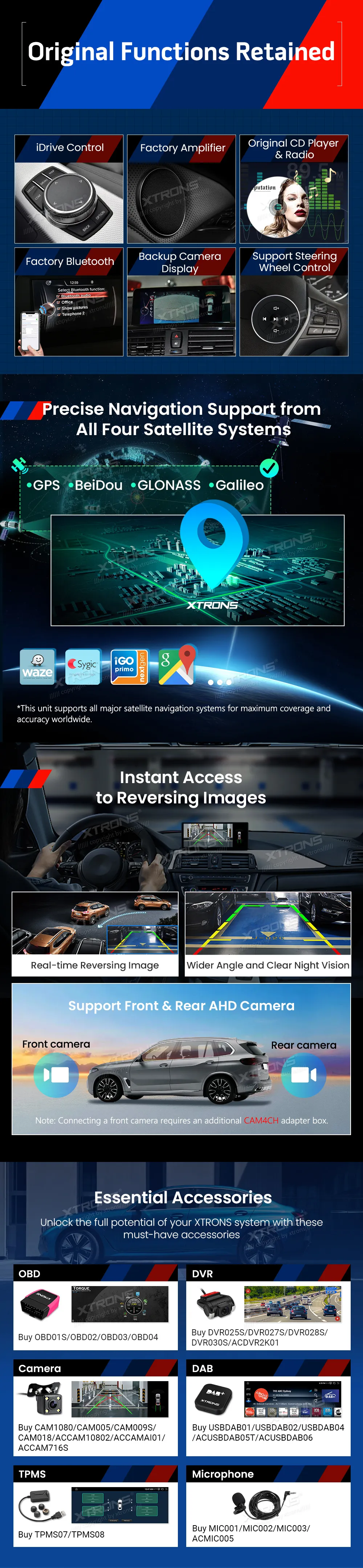 BMW 3/4 Serija 2013-2016 NBT | Android OS | 12.3 inch | 8GB/128GB/8Core Snapdragon 662 | Multimedija Xtrons QBBHW24THNBL